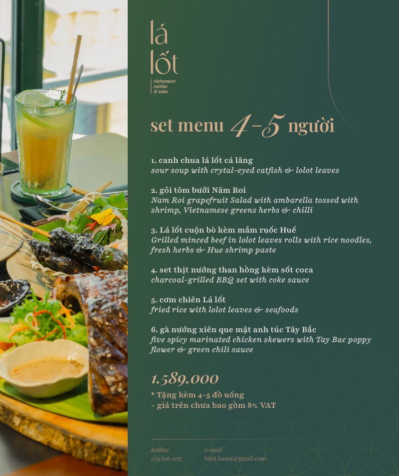 Tiệc tiếp khách, gia đình, nhóm bạn (từ 5-20 người) - 9